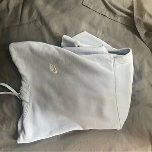 Nike Sky Blue Pullover Hoodie